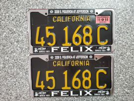 1968 California Commercial License Plates, Restore