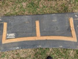 Used Fiberglass Early Camaro Race Doors and trunk 