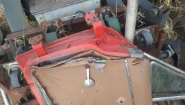 1977 Fiat Spider 1800 Passenger Side Door Parts