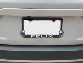 Felix the Cat license plate frame